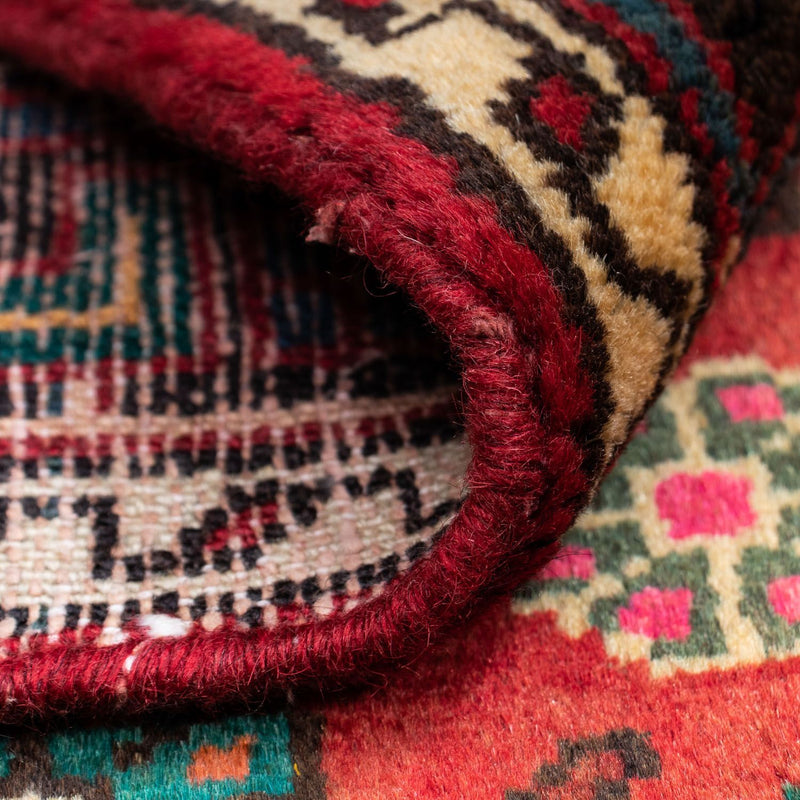 Perzisch Tapijt - Nomadisch - 128 x 85 cm - rood