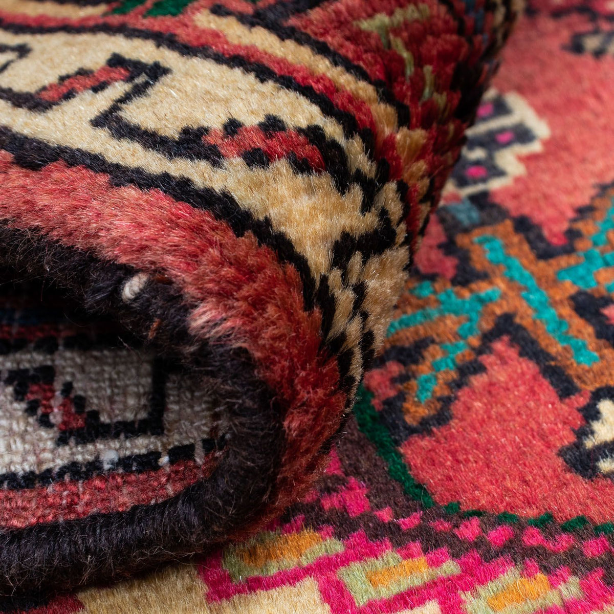 Perzisch Tapijt - Nomadisch - 125 x 85 cm - licht rood