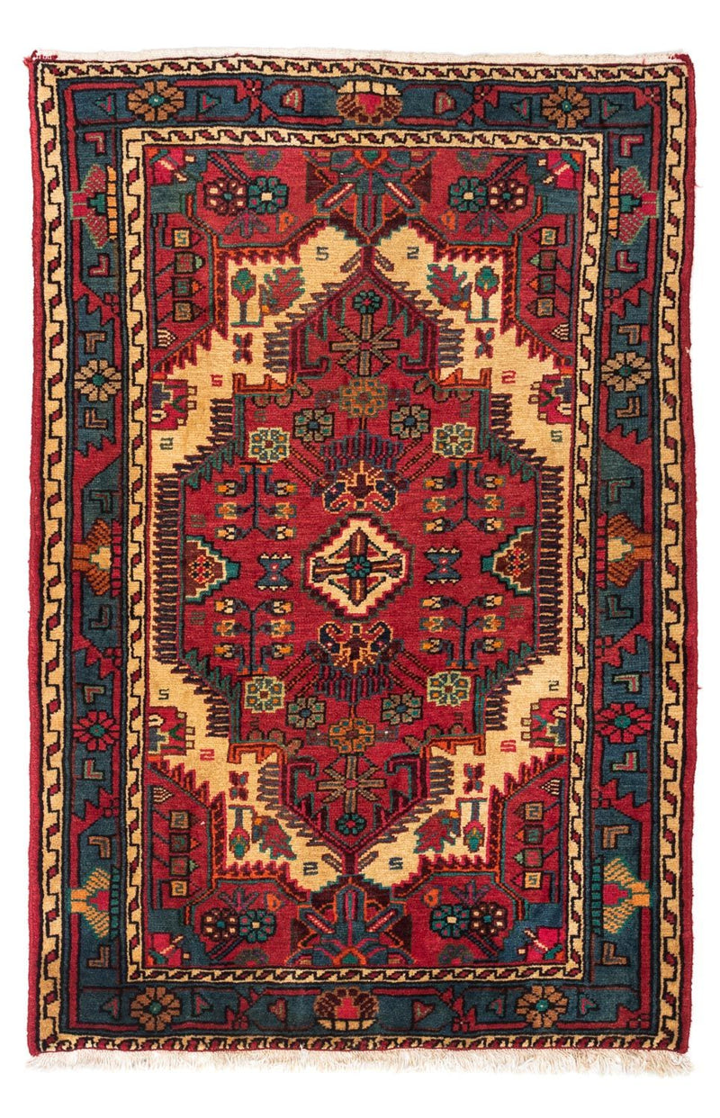 Perzisch Tapijt - Nomadisch - 122 x 84 cm - rood