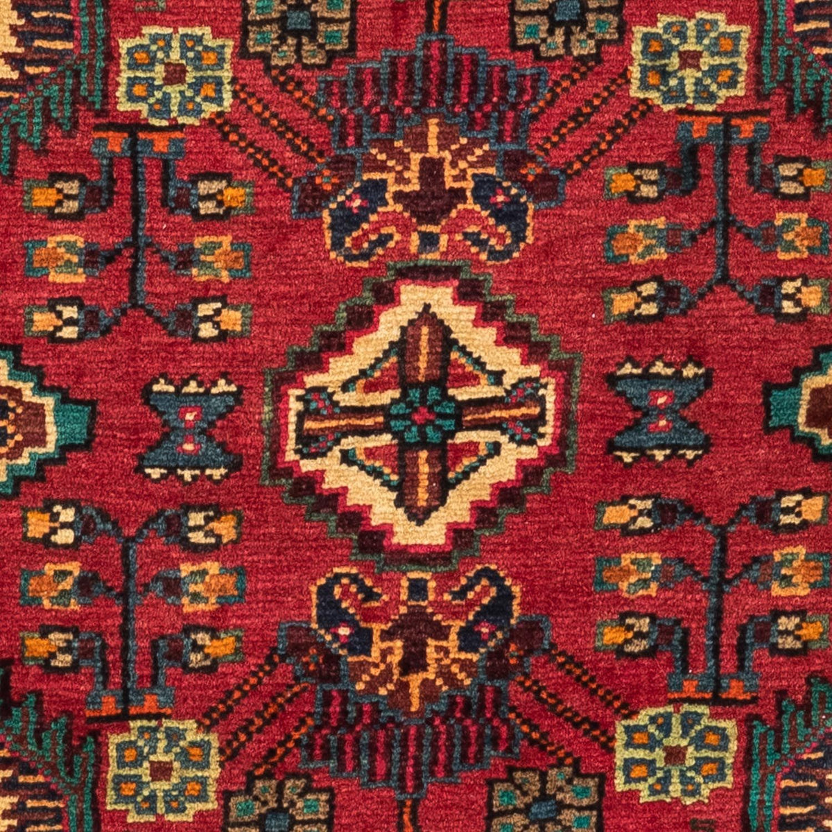 Perzisch Tapijt - Nomadisch - 122 x 84 cm - rood