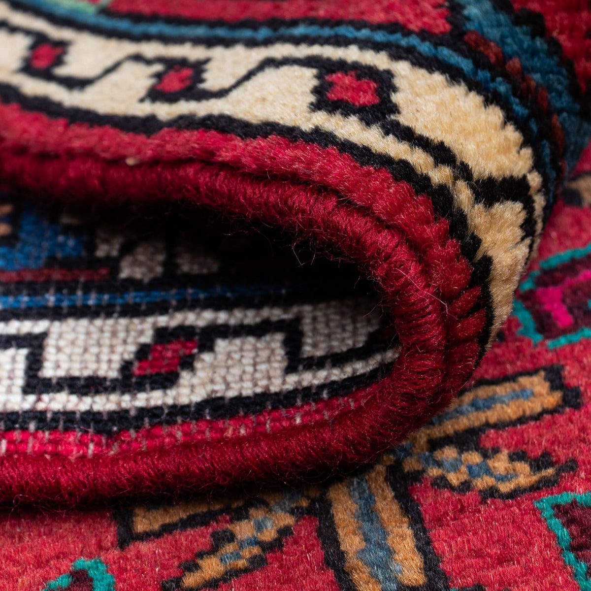 Perzisch Tapijt - Nomadisch - 122 x 84 cm - rood