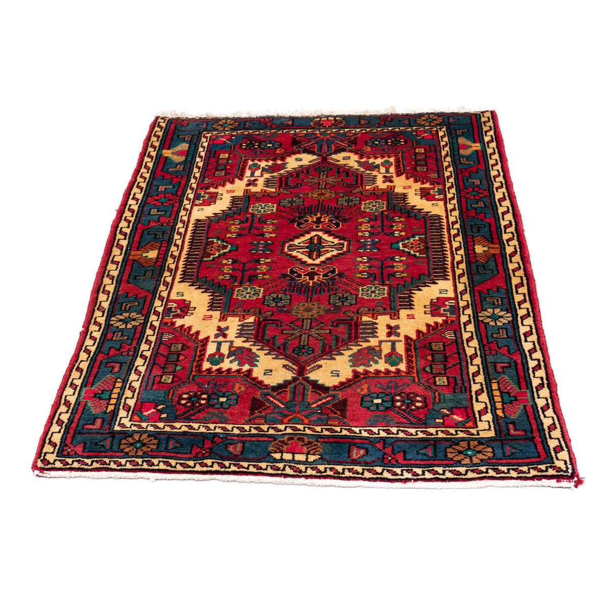 Perzisch Tapijt - Nomadisch - 122 x 84 cm - rood