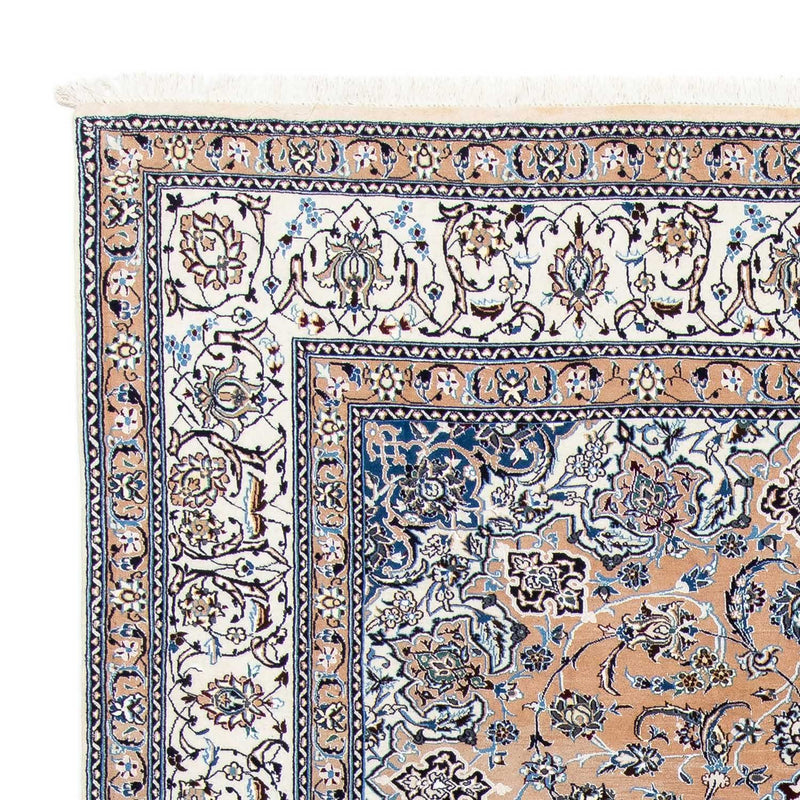 Perzisch tapijt - Nain - Koninklijk - 295 x 202 cm - beige