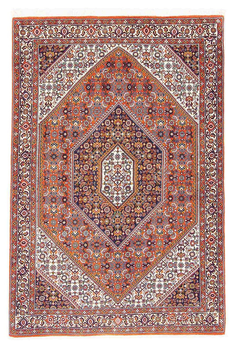 Perzisch tapijt - Bijar - 160 x 101 cm - oranje