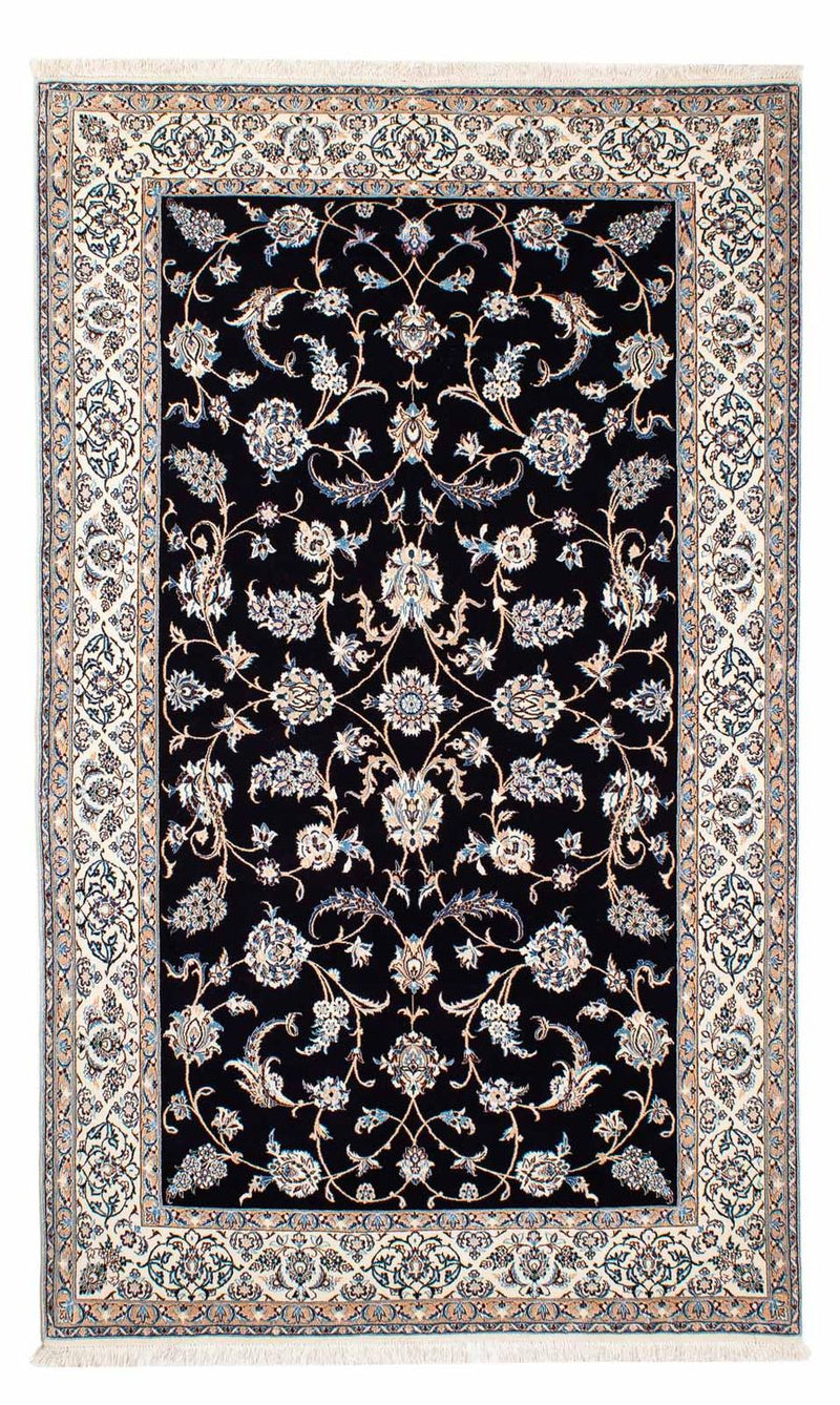 Perzisch tapijt - Nain - Premium - 208 x 127 cm - donkerblauw