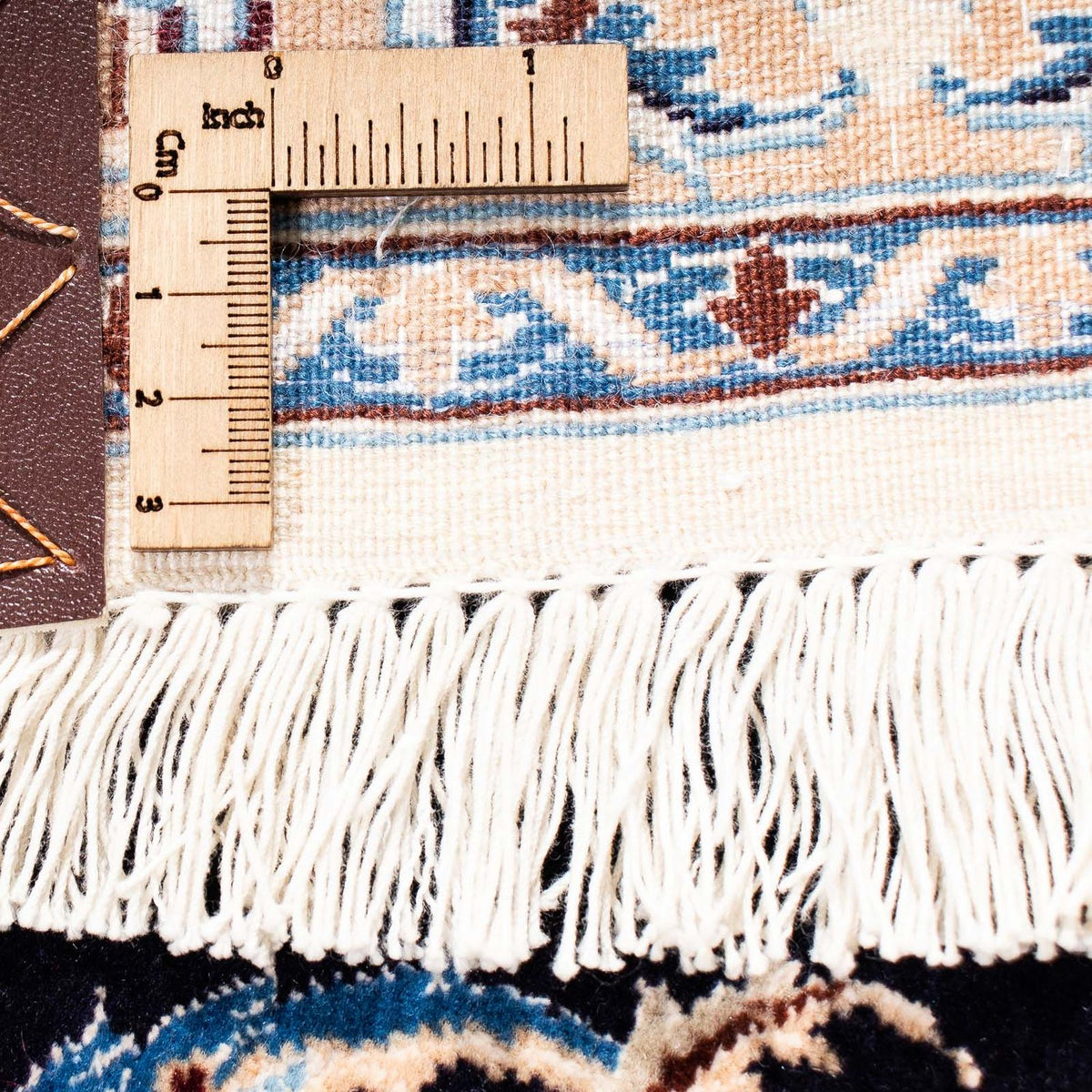 Perzisch tapijt - Nain - Premium - 208 x 127 cm - donkerblauw