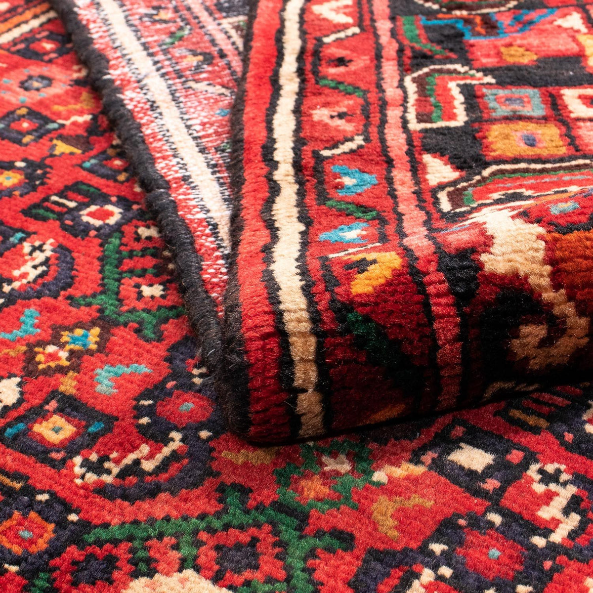 Perzisch Tapijt - Nomadisch - 218 x 156 cm - donkerrood