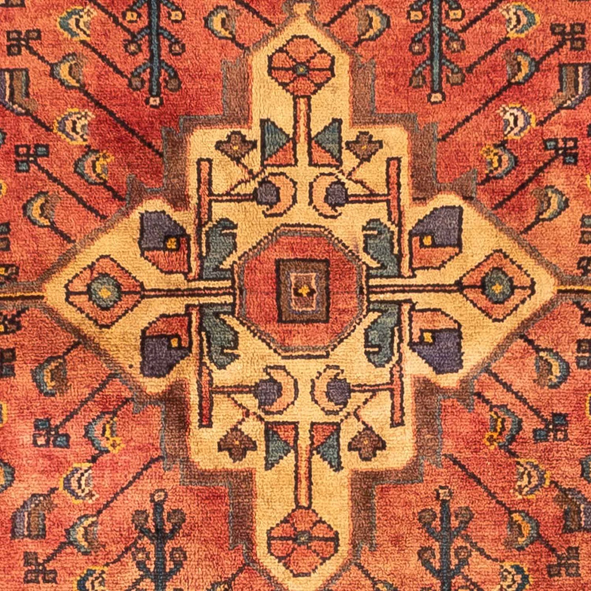 Perzisch Tapijt - Nomadisch - 242 x 147 cm - licht rood