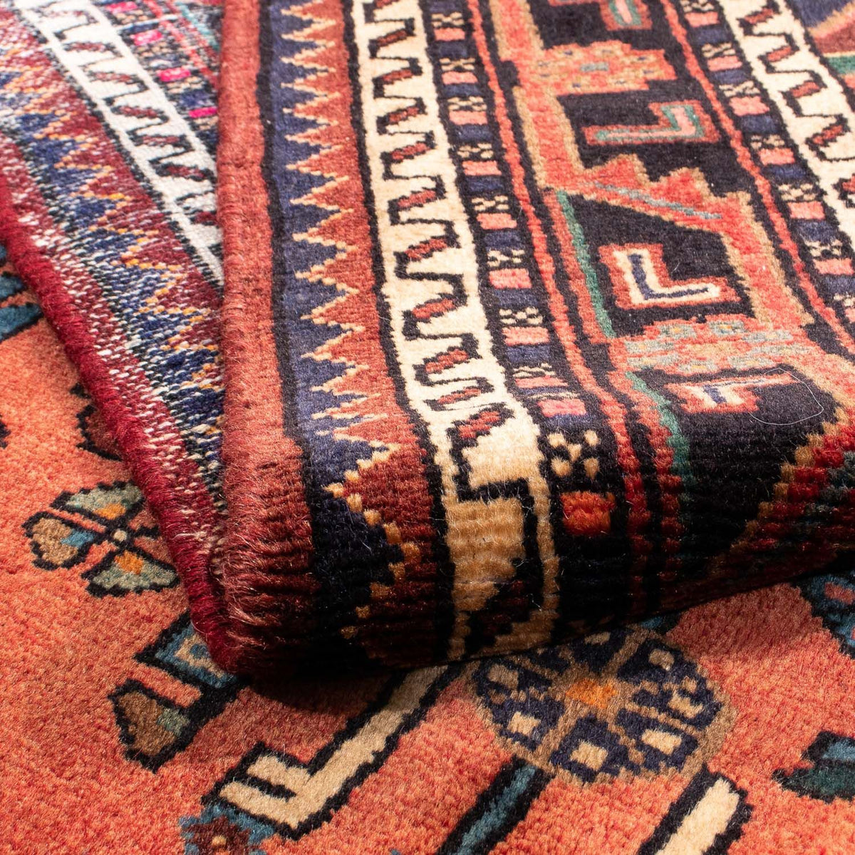 Perzisch Tapijt - Nomadisch - 230 x 136 cm - donkerrood