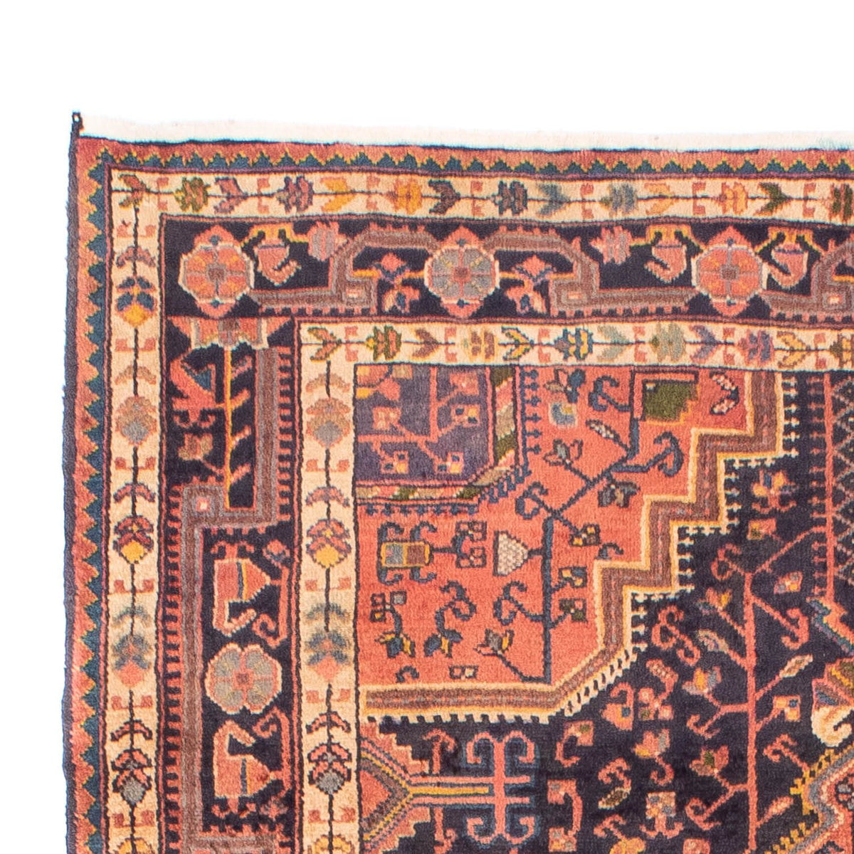 Perzisch Tapijt - Nomadisch - 216 x 135 cm - donkerblauw