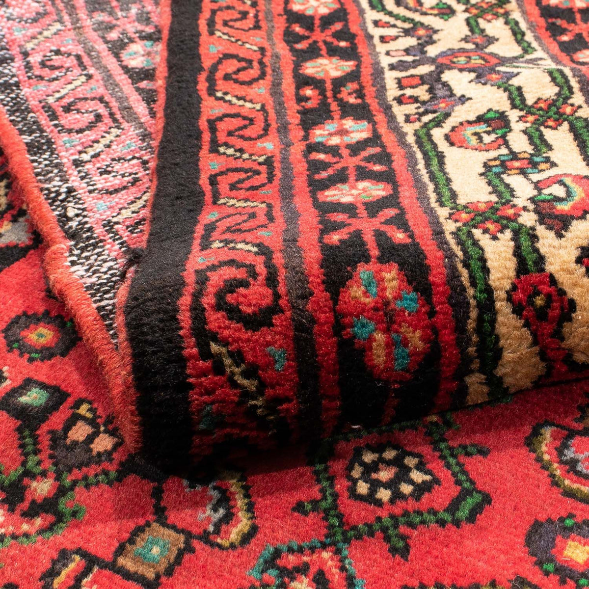 Perzisch Tapijt - Nomadisch - 199 x 150 cm - donkerrood