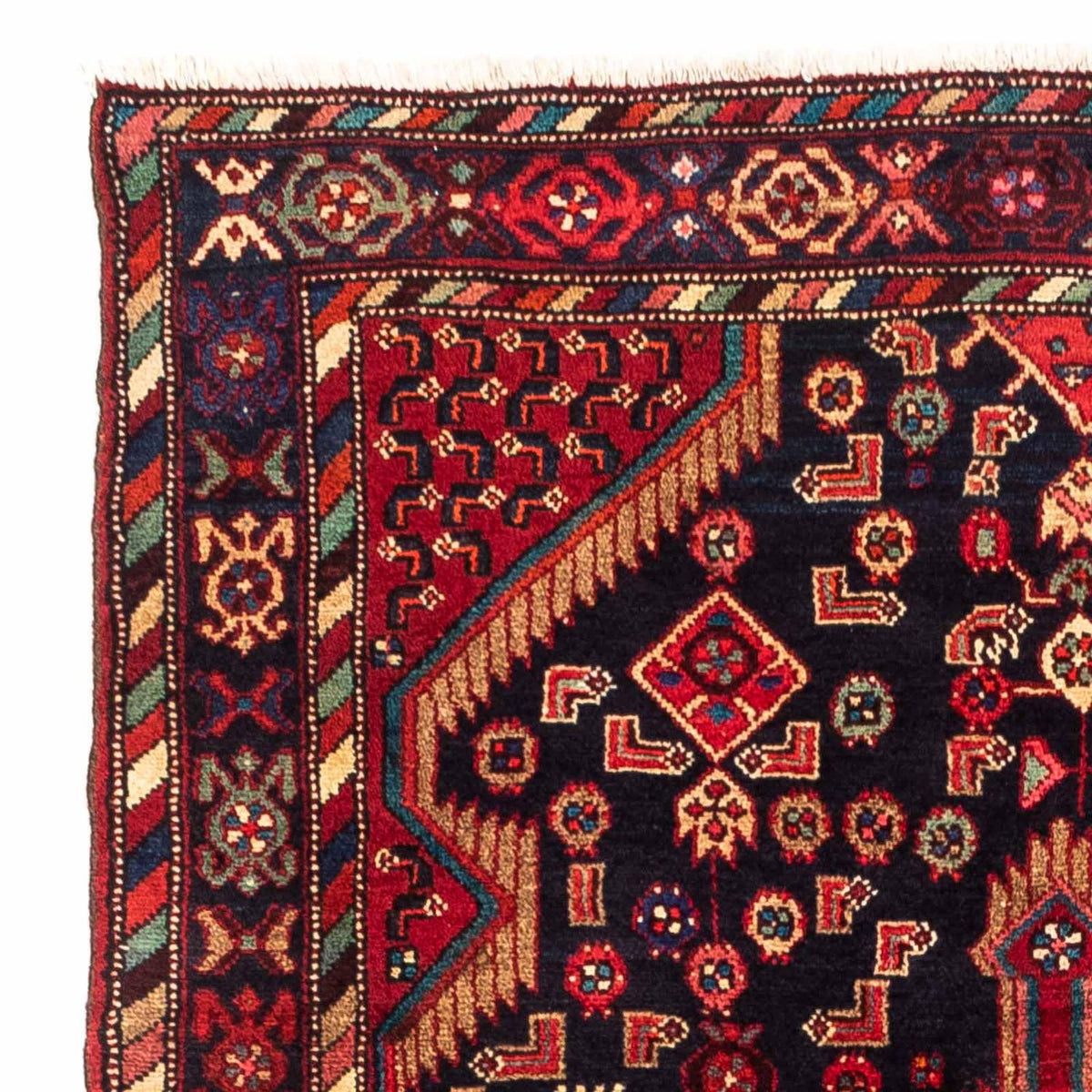 Perzisch Tapijt - Nomadisch - 225 x 160 cm - donkerblauw