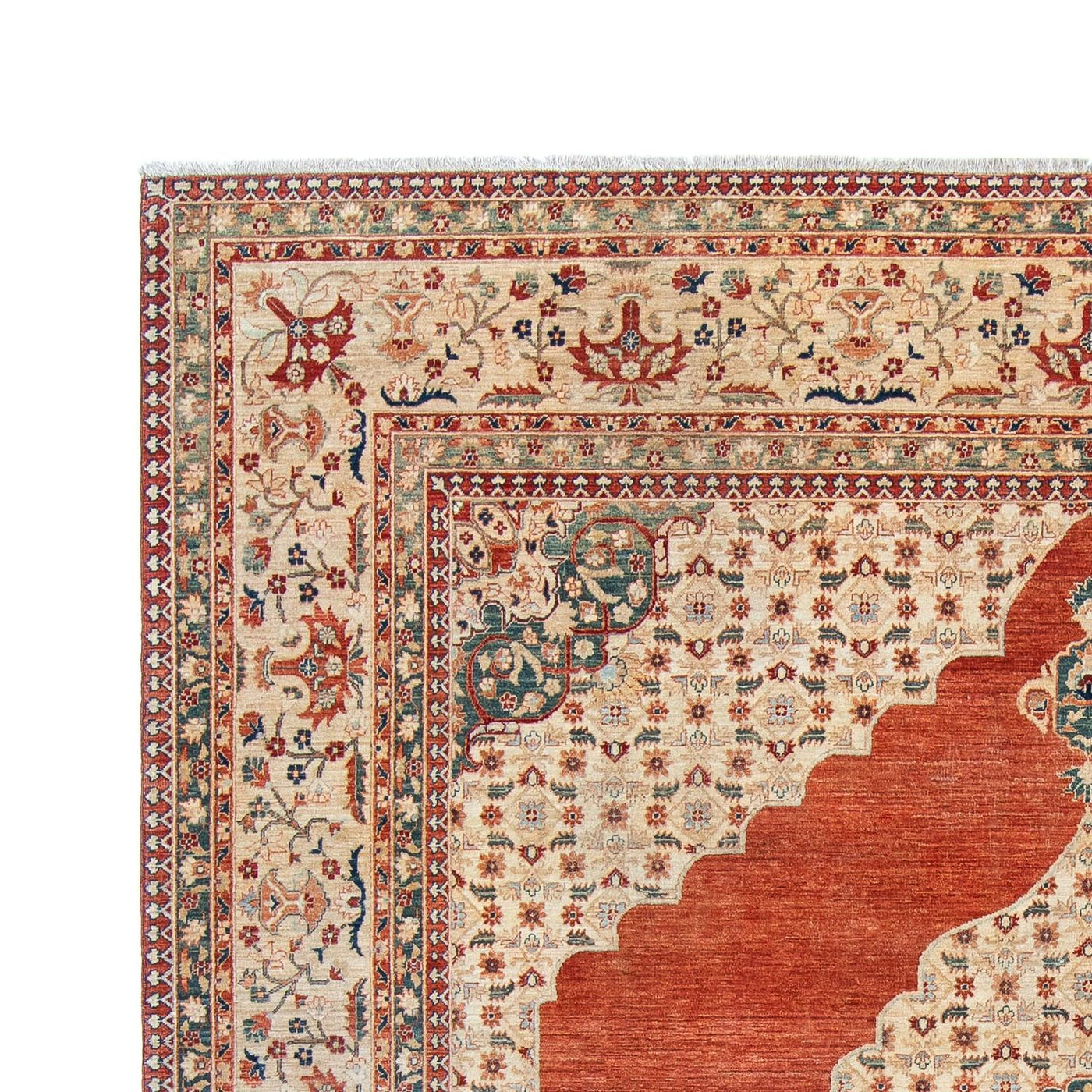 Kilim Maimana Tapijt 303x249cm - Wollen tapijt