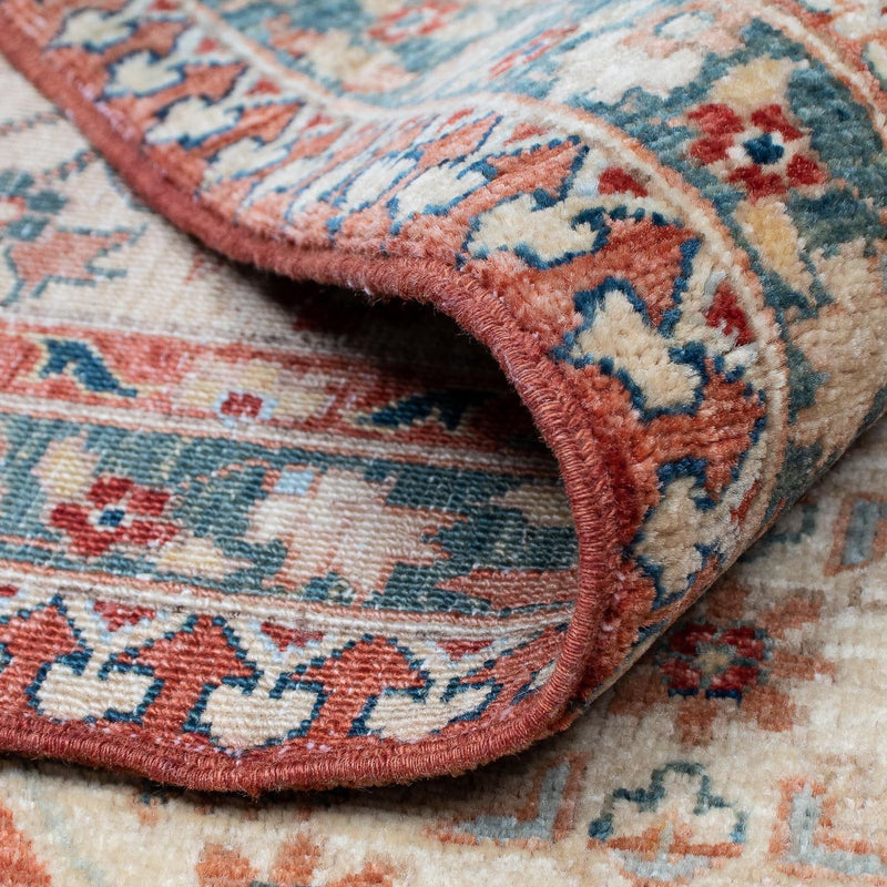 Kelim tapijt - Splash - 303 x 249 cm - roest