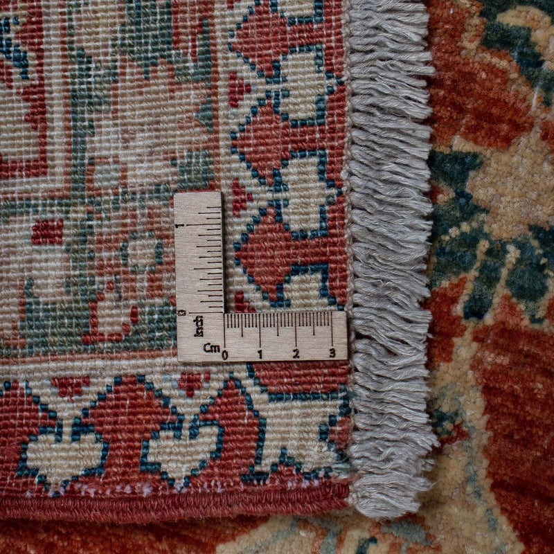 Kelim tapijt - Splash - 303 x 249 cm - roest