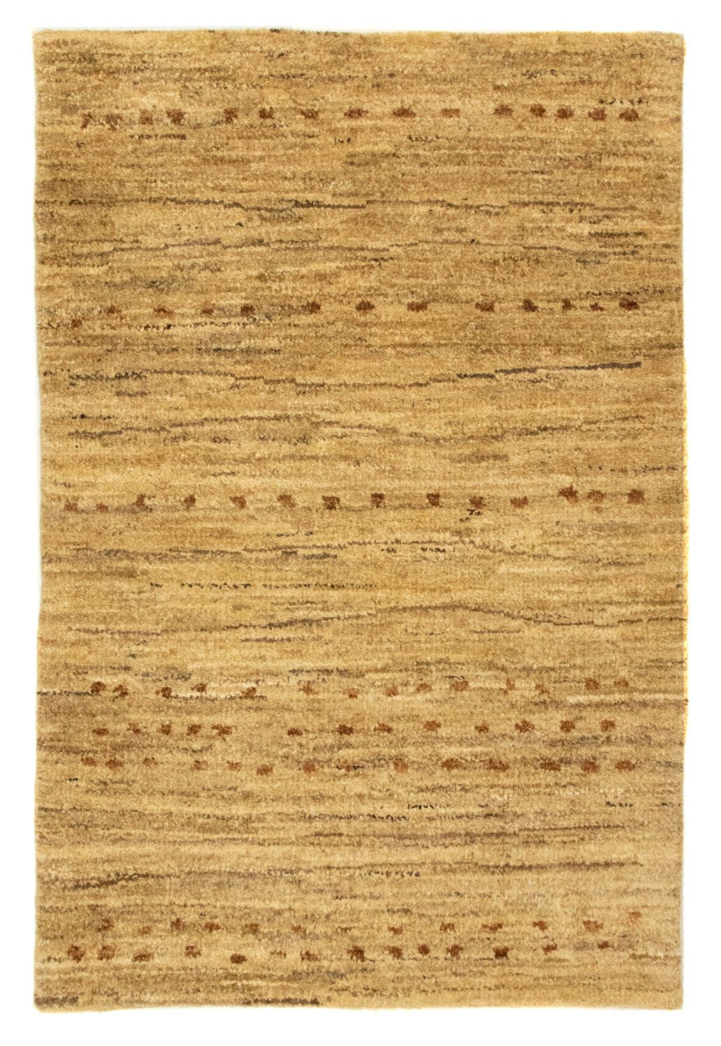 Gabbeh tapijt - Indus - 93 x 61 cm - beige