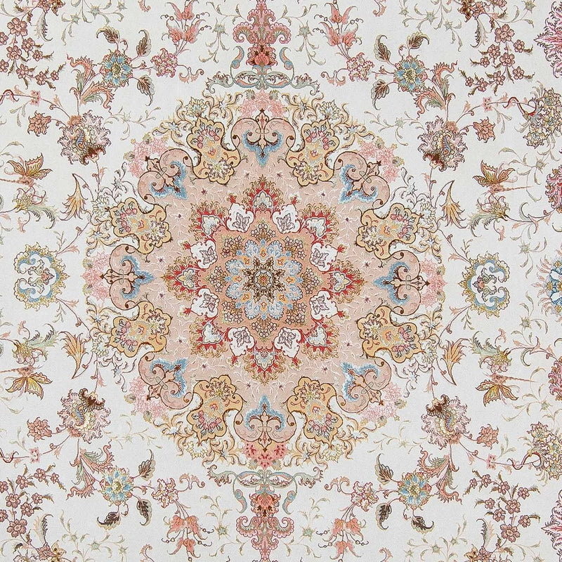 Perzisch tapijt - Tabriz - Premium - 340 x 246 cm - beige
