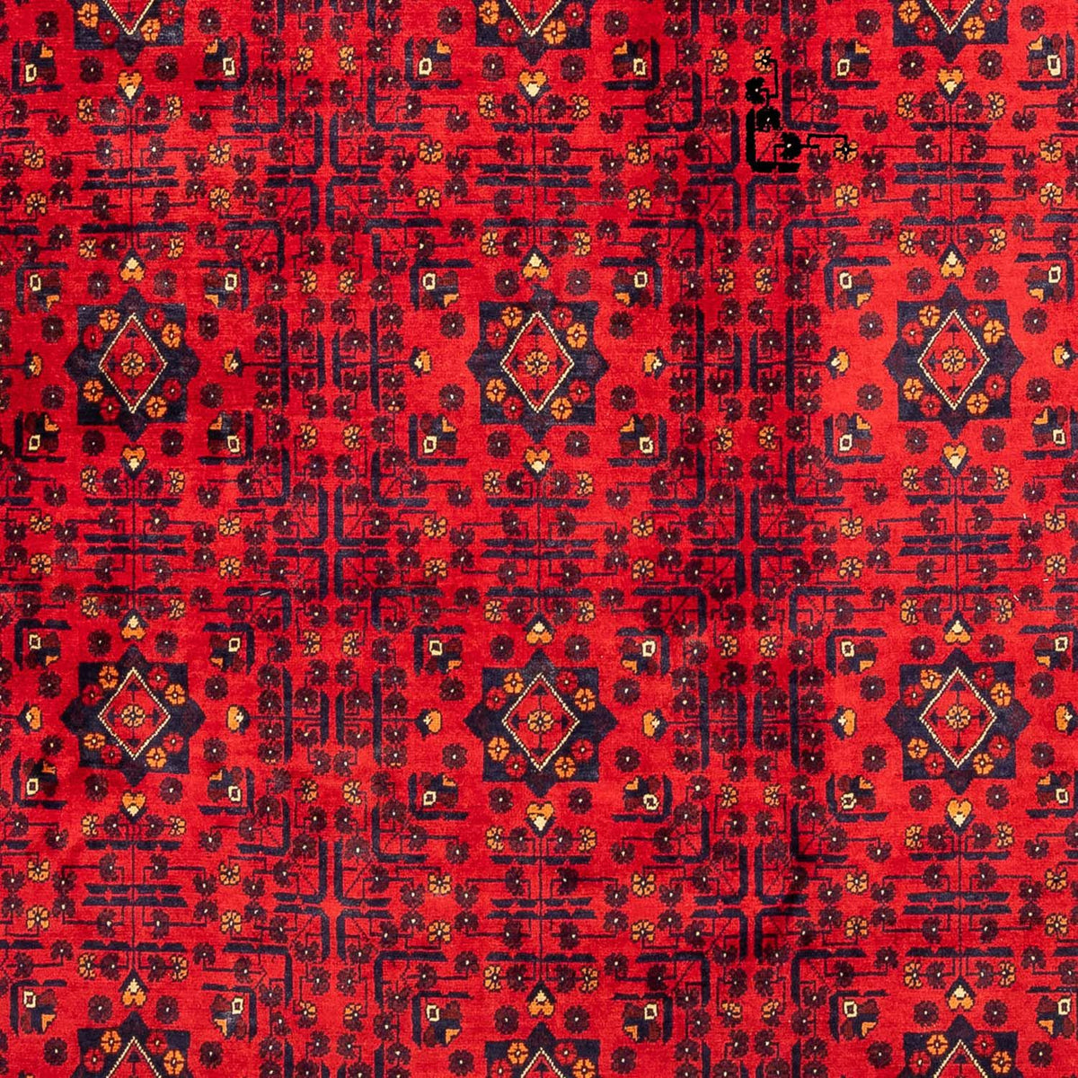 Afghaans tapijt - Kunduz - 287 x 199 cm - donkerrood