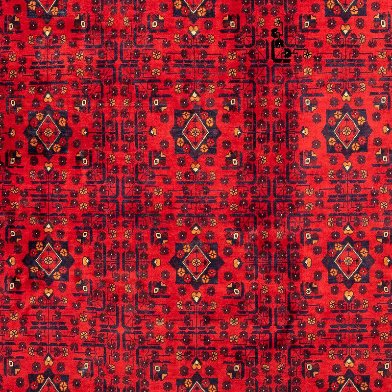 Afghaans tapijt - Kunduz - 287 x 199 cm - donkerrood