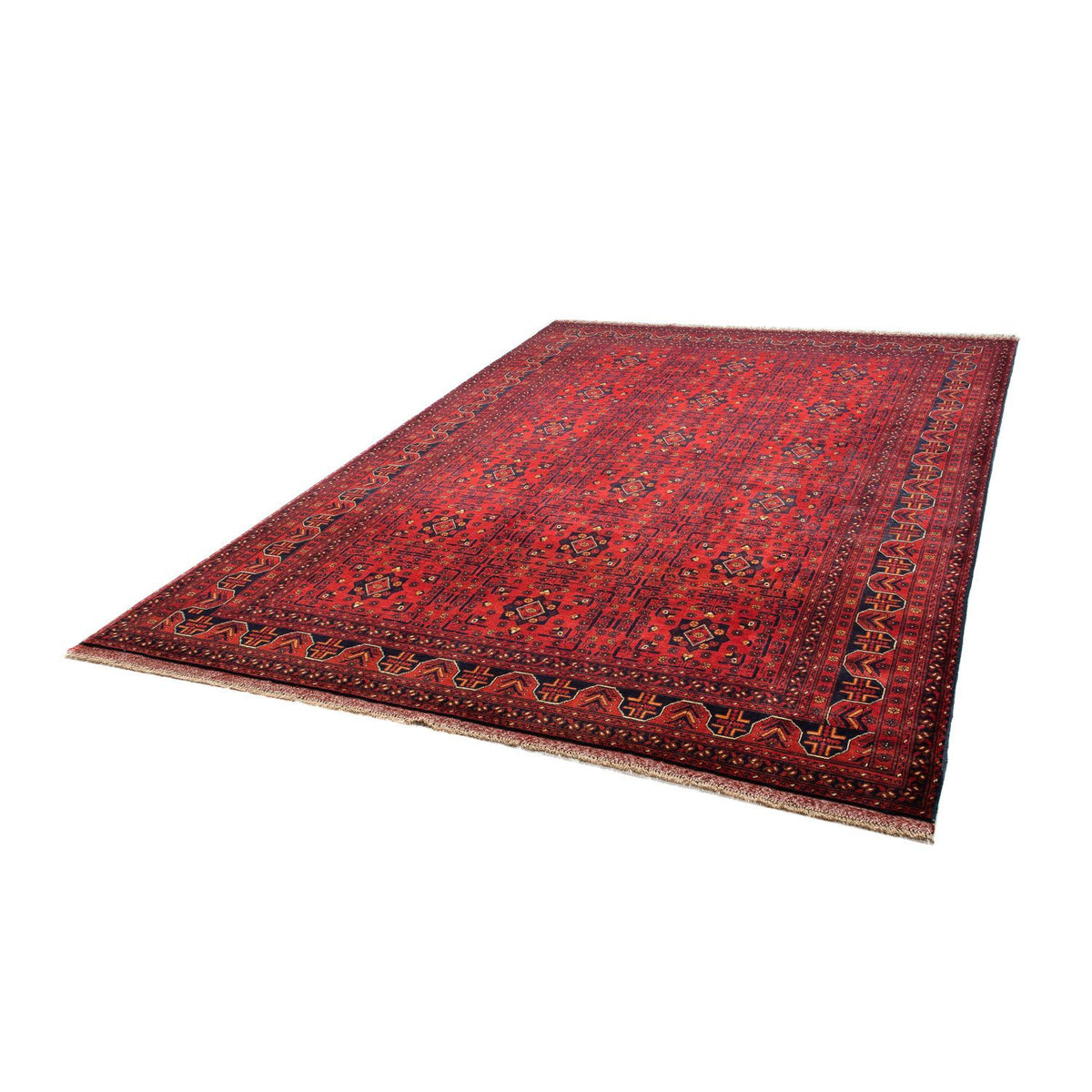 Afghaans tapijt - Kunduz - 287 x 199 cm - donkerrood