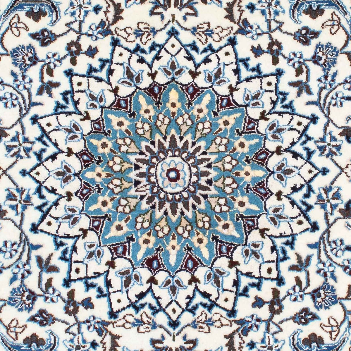 Perzisch tapijt - Nain - Koninklijk - 196 x 117 cm - beige