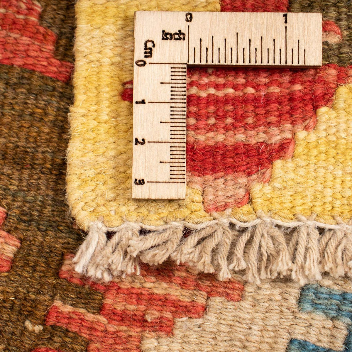 Kelim tapijt - Splash - 125 x 80 cm - veelkleurig