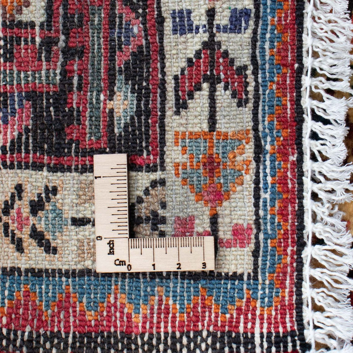 Perzisch Tapijt - Nomadisch - 138 x 88 cm - donkerrood