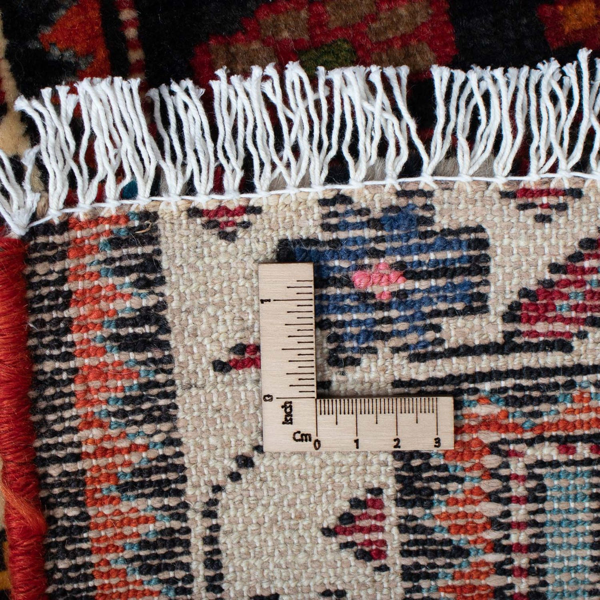 Perzisch Tapijt - Nomadisch - 128 x 90 cm - donkerrood