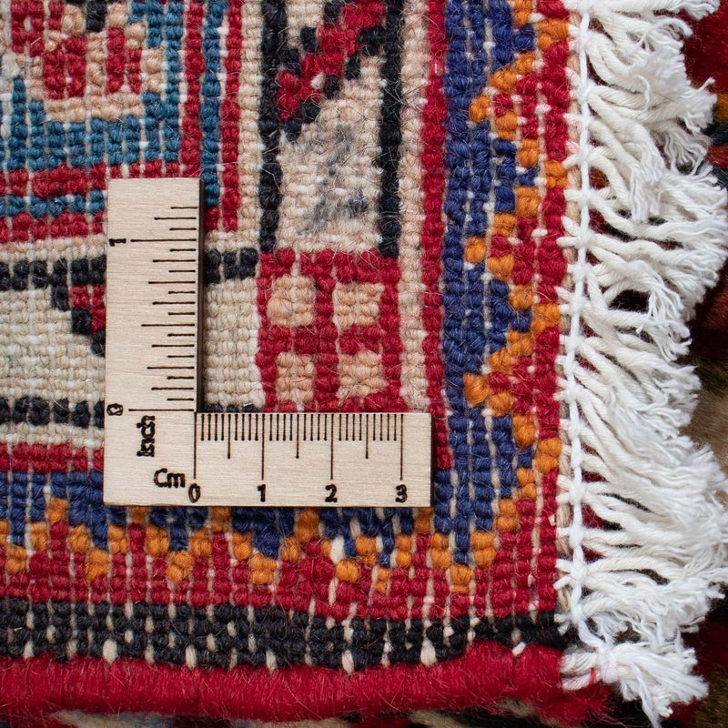 Perzisch Tapijt - Nomadisch - 133 x 90 cm - donkerrood