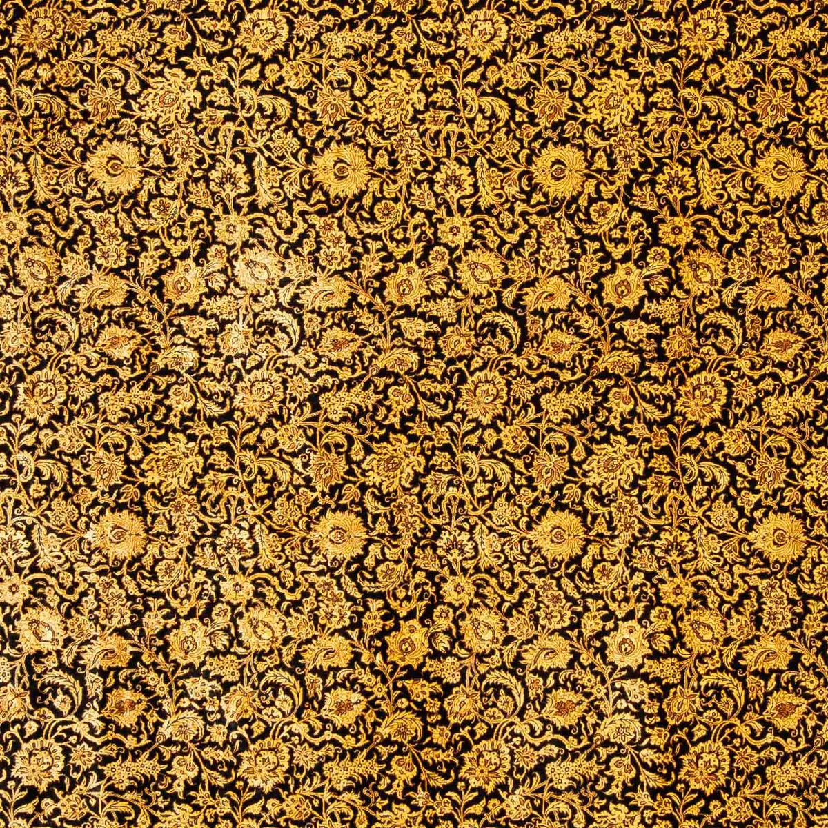 Perzisch tapijt - Ghom - 295 x 193 cm - goud