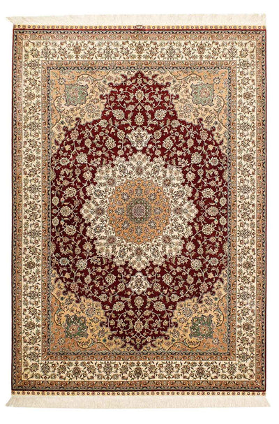 Qom zijde Tapijt 132x216cm - Perzisch tapijt