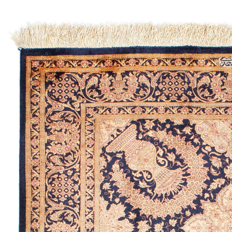 Perzisch tapijt - Ghom - 149 x 102 cm - lichtbruin