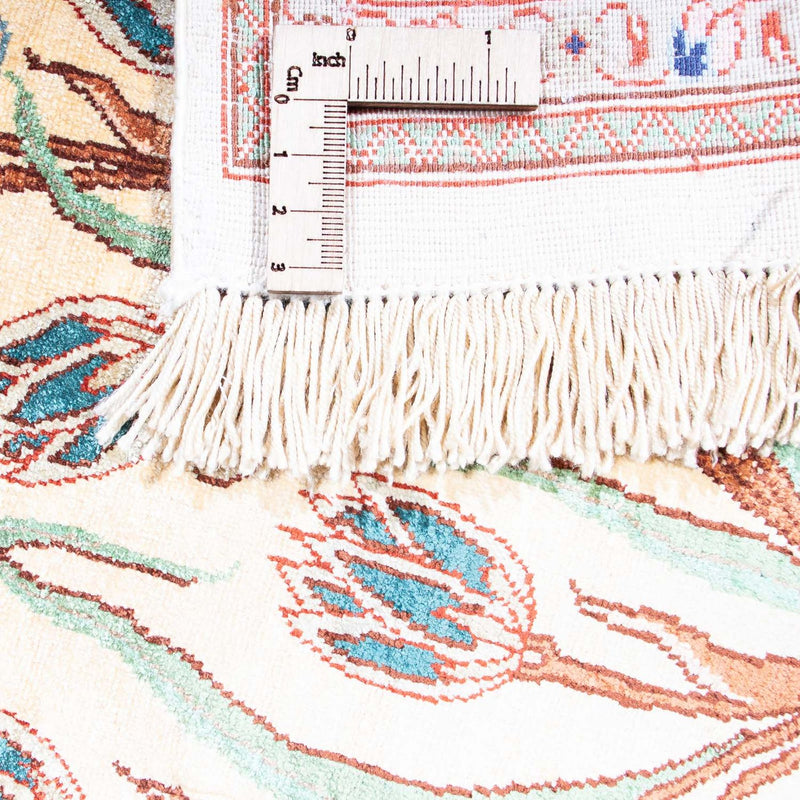 Perzisch tapijt - Ghom - 156 x 102 cm - beige