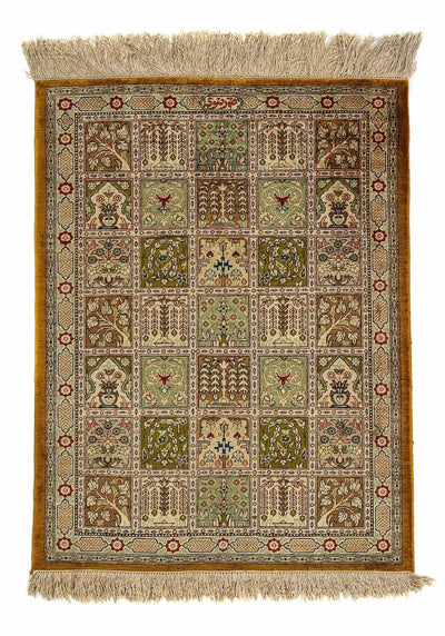 Qom Tapijt 55x72cm - Perzisch tapijt