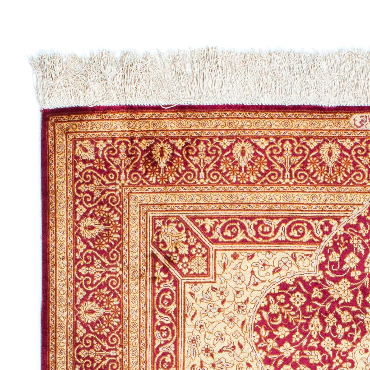 Qom Tapijt 150x98cm - Perzisch tapijt