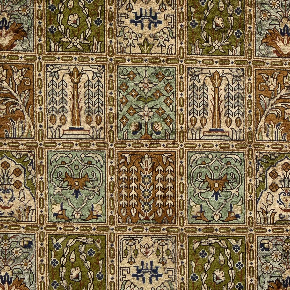 Perzisch tapijt - Ghom - 72 x 54 cm - veelkleurig