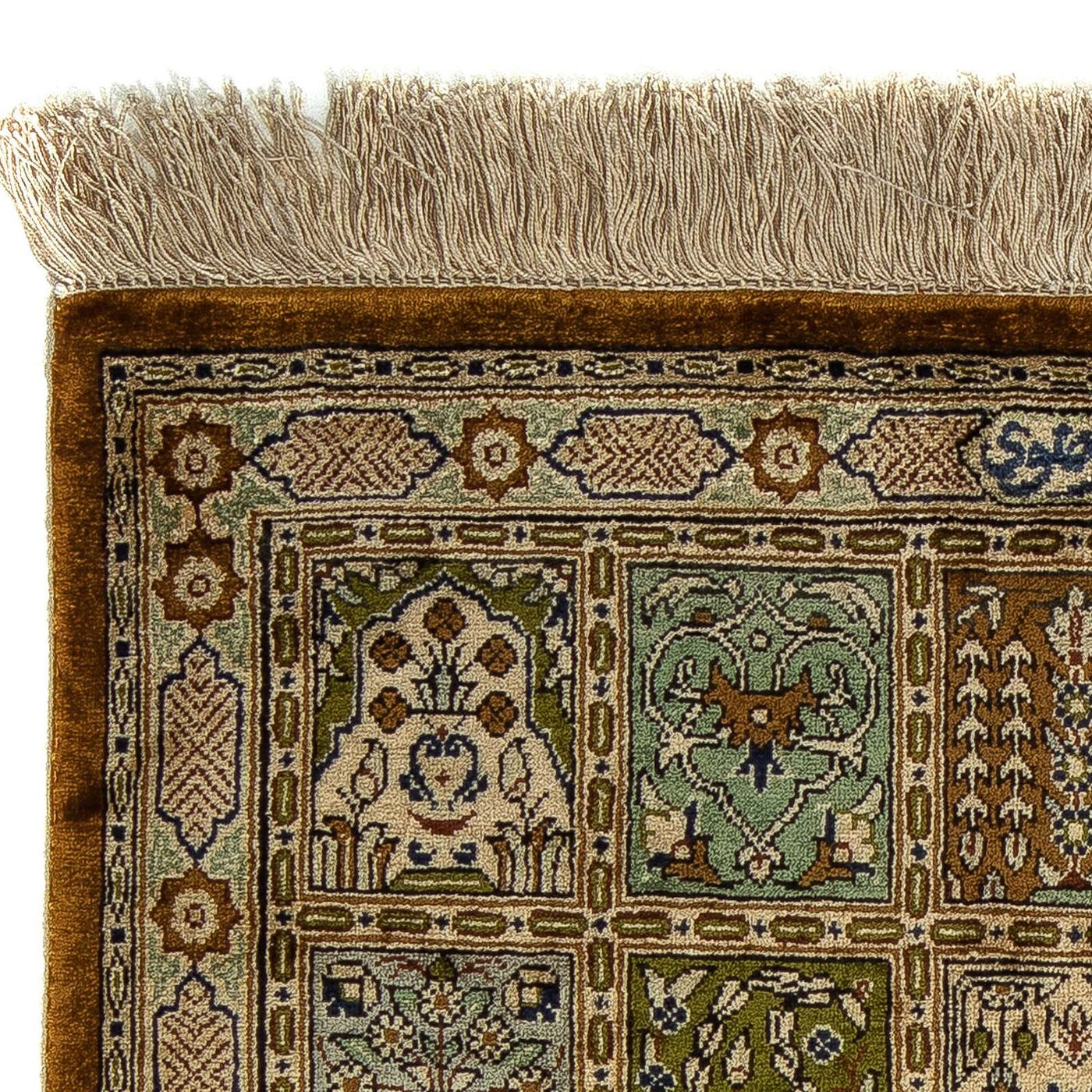 Qom Tapijt 72x54cm - Perzisch tapijt