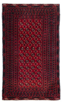Baluch tapijt - 186 x 119 cm - donkerrood