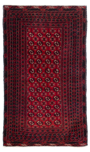 Baluch tapijt - 186 x 119 cm - donkerrood