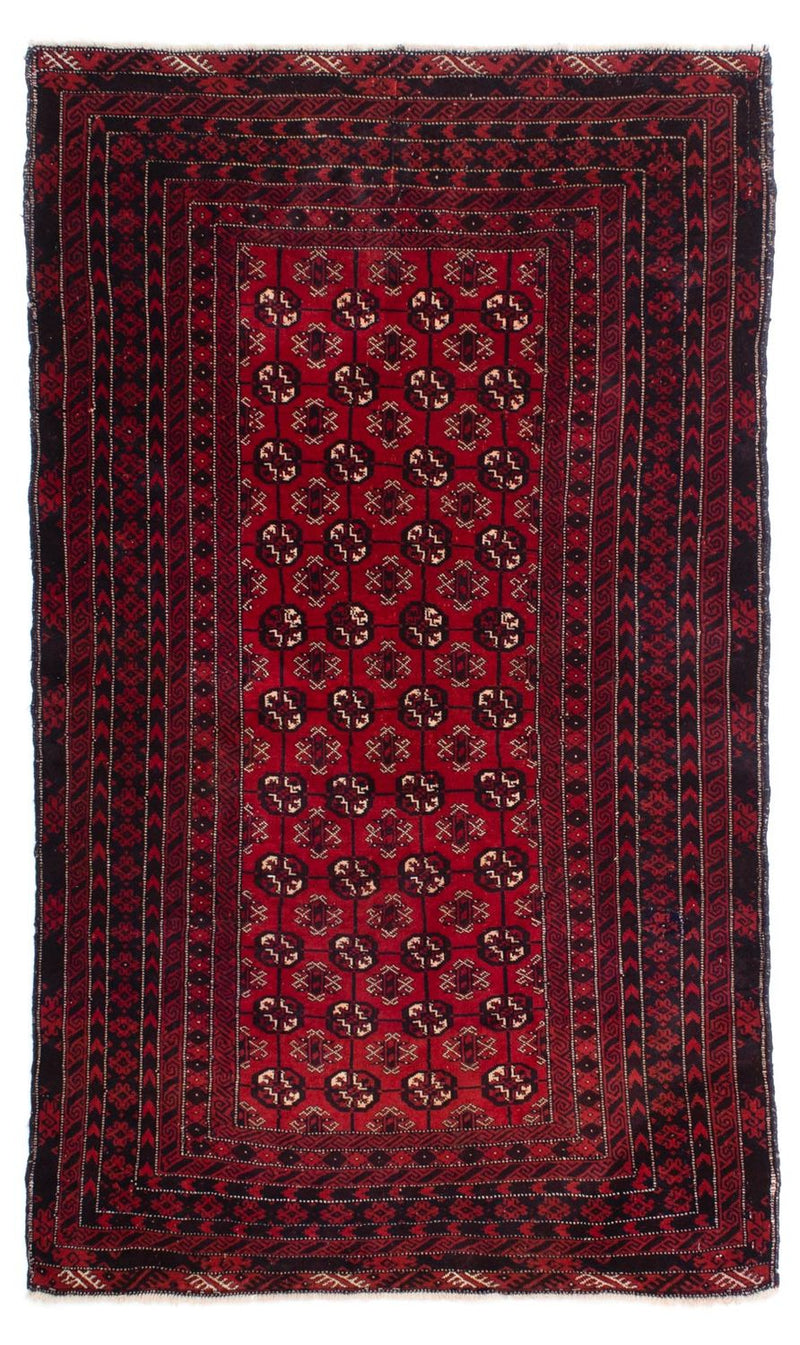 Baluch tapijt - 186 x 119 cm - donkerrood