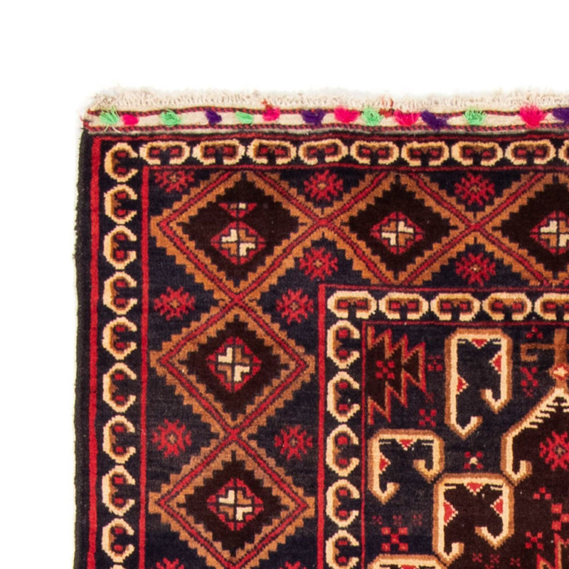 Loper Baluch tapijt - 212 x 109 cm - roest