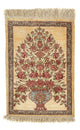 Qom zijde Tapijt 41x31cm - Perzisch tapijt
