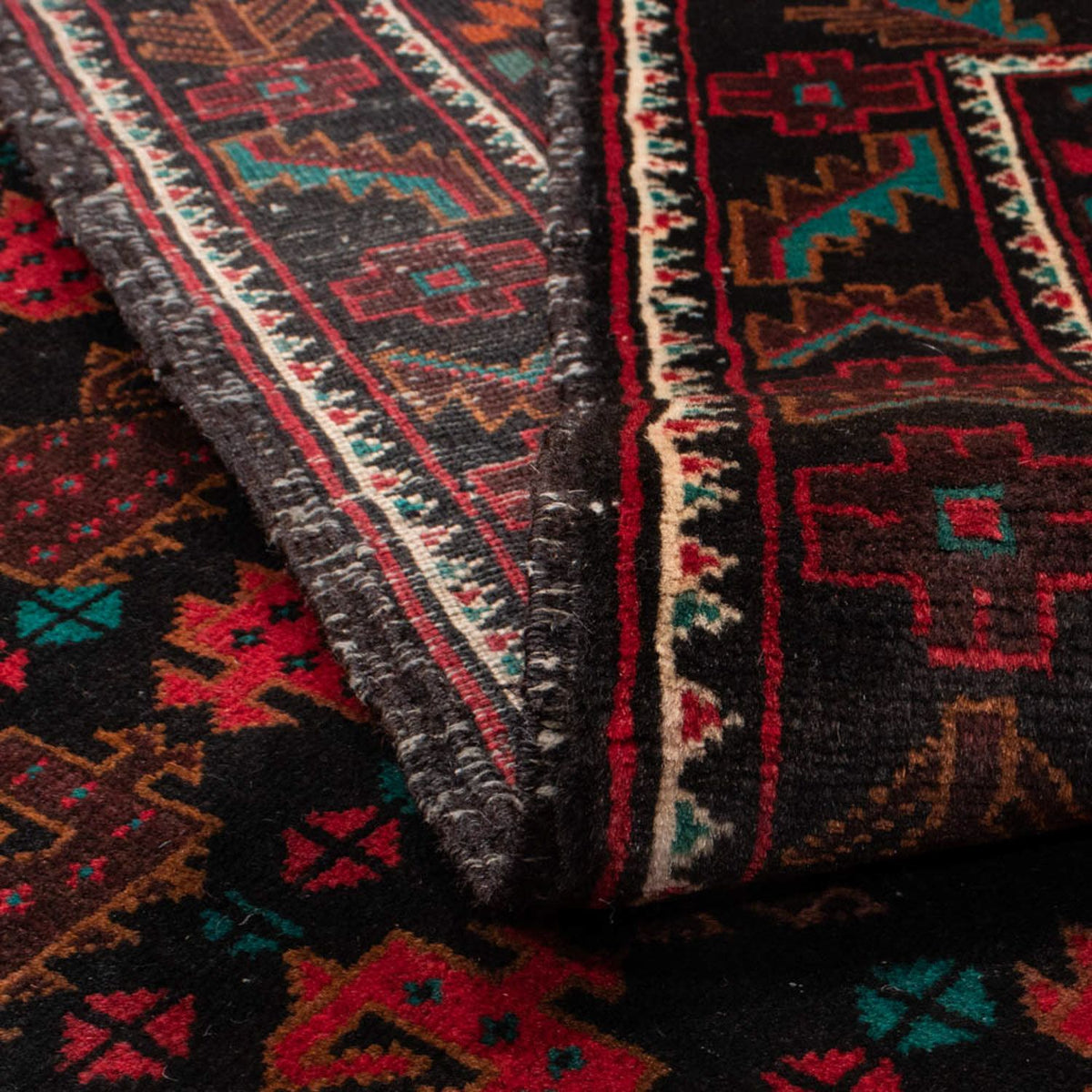 Baluch tapijt - 185 x 113 cm - zwart