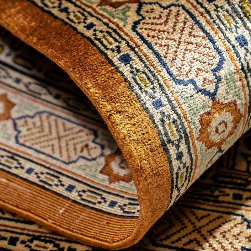 Perzisch tapijt - Ghom - 71 x 57 cm - veelkleurig