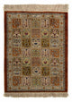 Qom Tapijt 72x56cm - Perzisch tapijt