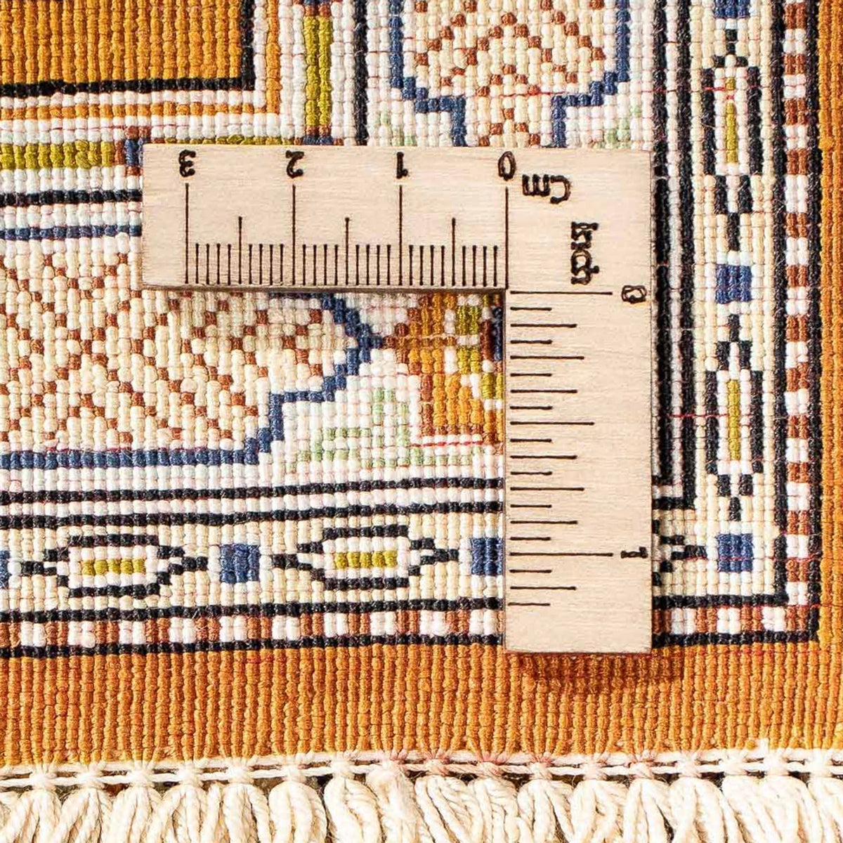 Perzisch tapijt - Ghom - 72 x 56 cm - veelkleurig