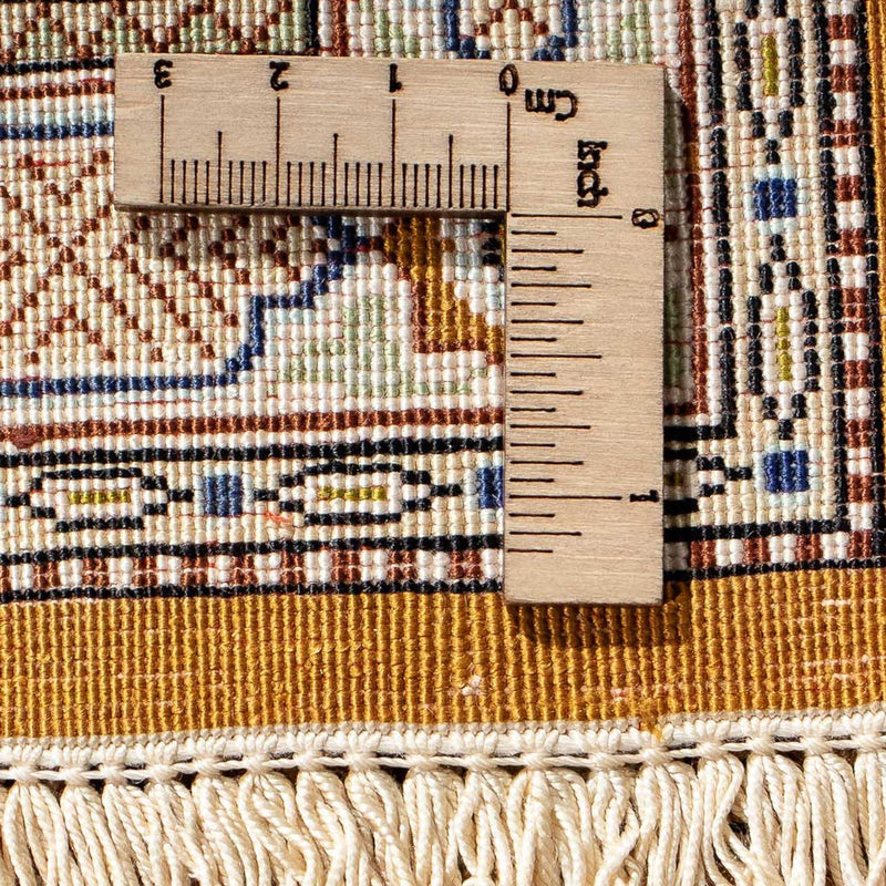 Perzisch tapijt - Ghom - 77 x 57 cm - veelkleurig