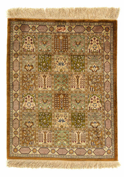 Qom Tapijt 54x75cm - Perzisch tapijt