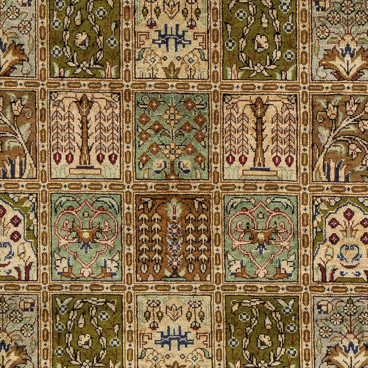 Perzisch tapijt - Ghom - 75 x 54 cm - veelkleurig