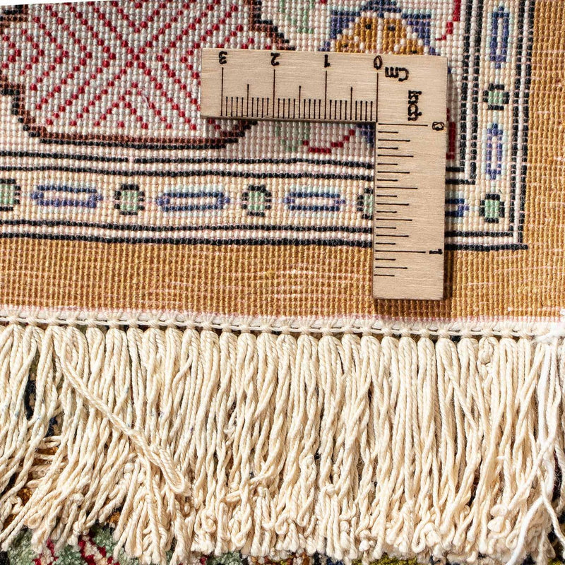 Perzisch tapijt - Ghom - 75 x 54 cm - veelkleurig